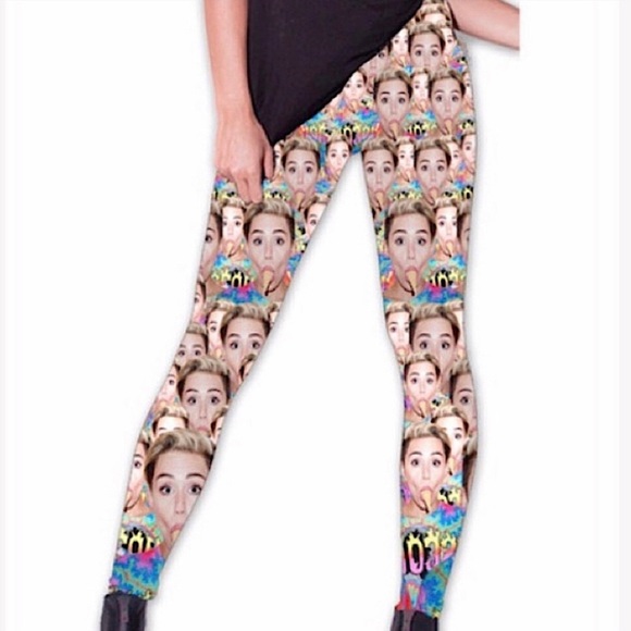 Miley Cyrus Bangerz Tour 2014 Exclusive Leggings M